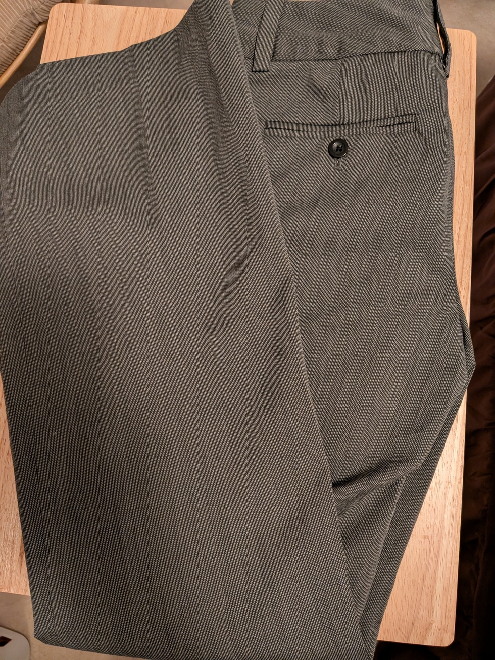 Calvin Klein Women's Dark Grey Slacks